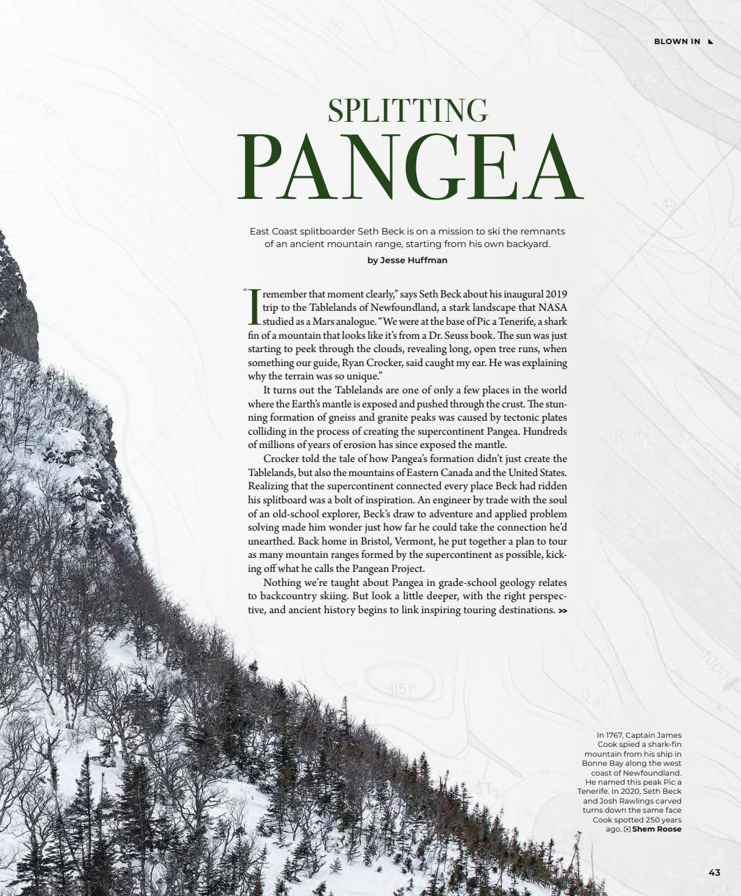 Backcountry Preview Pages