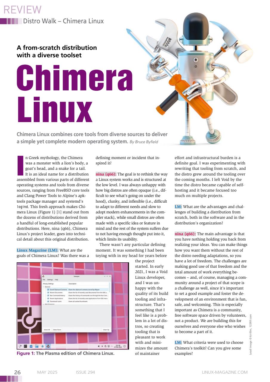 Linux Magazine Preview Pages