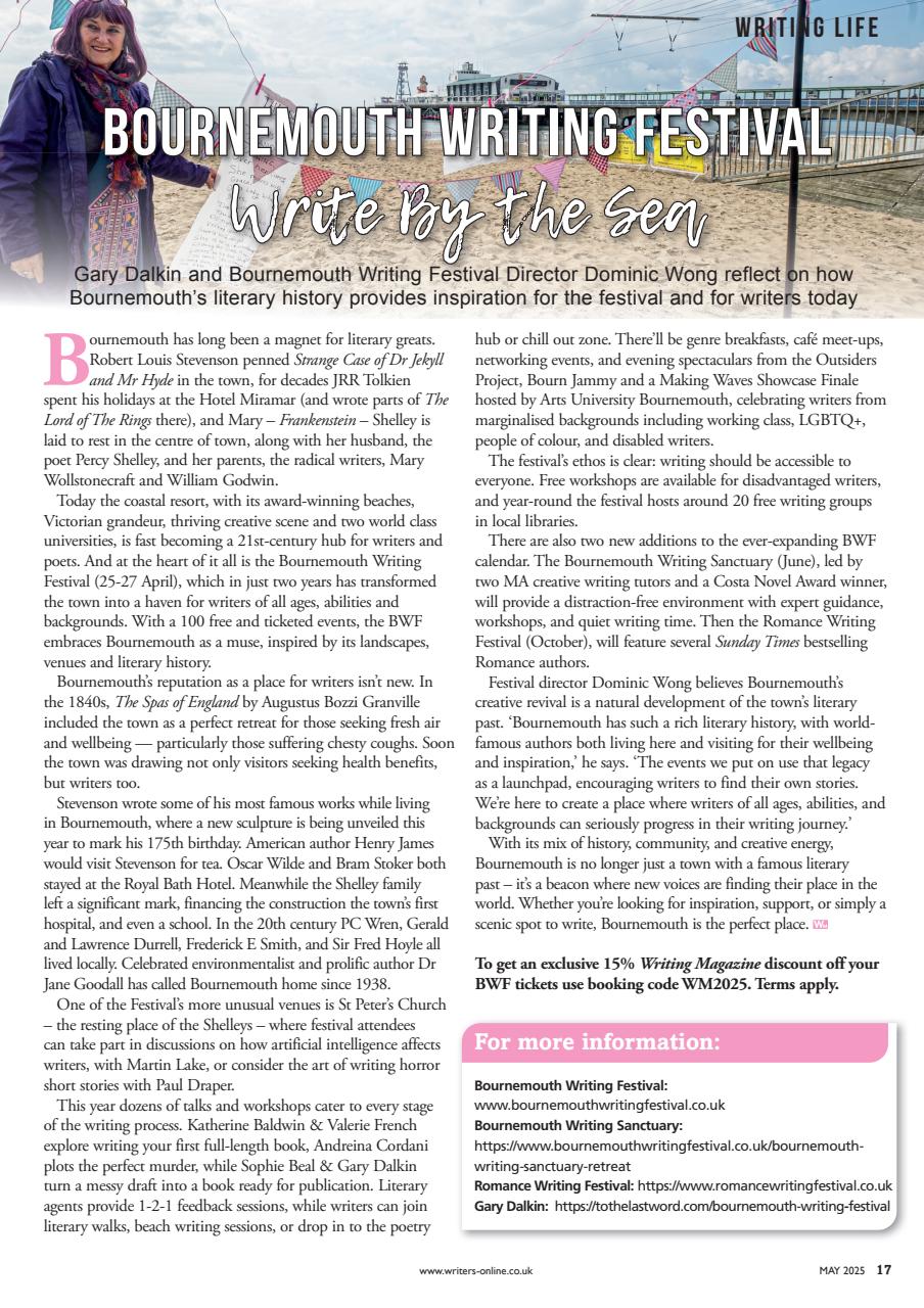 Writing Magazine Preview Pages