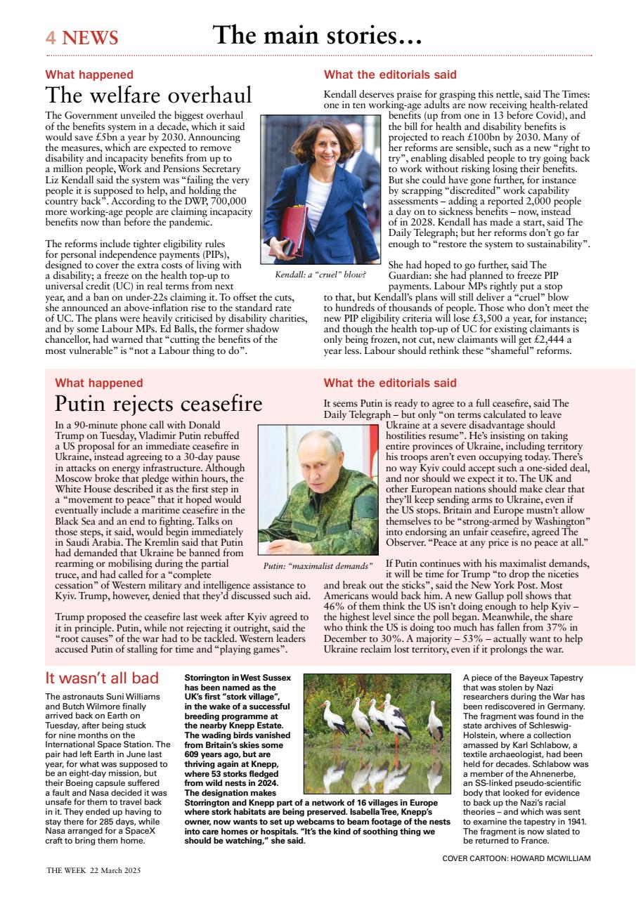 The Week Preview Pages