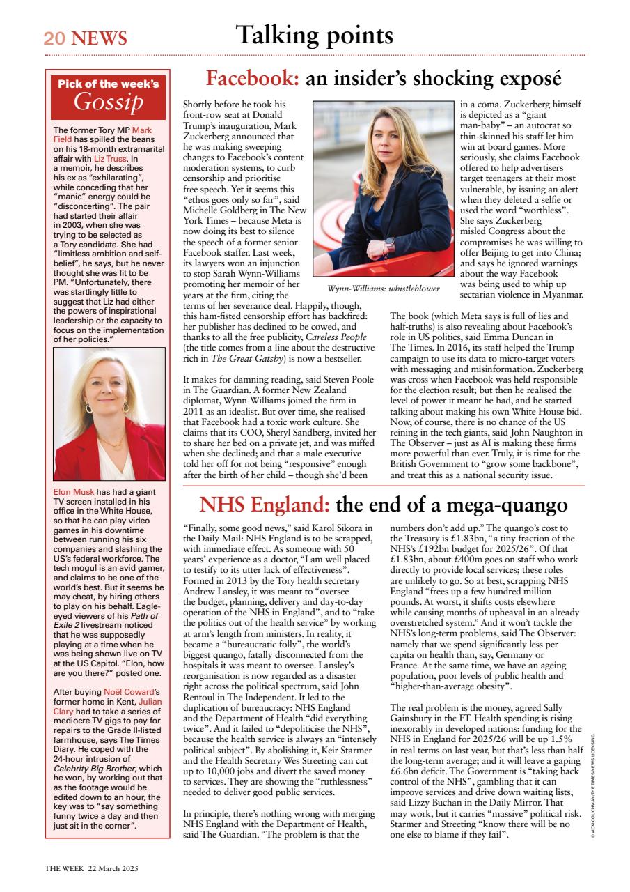 The Week Preview Pages