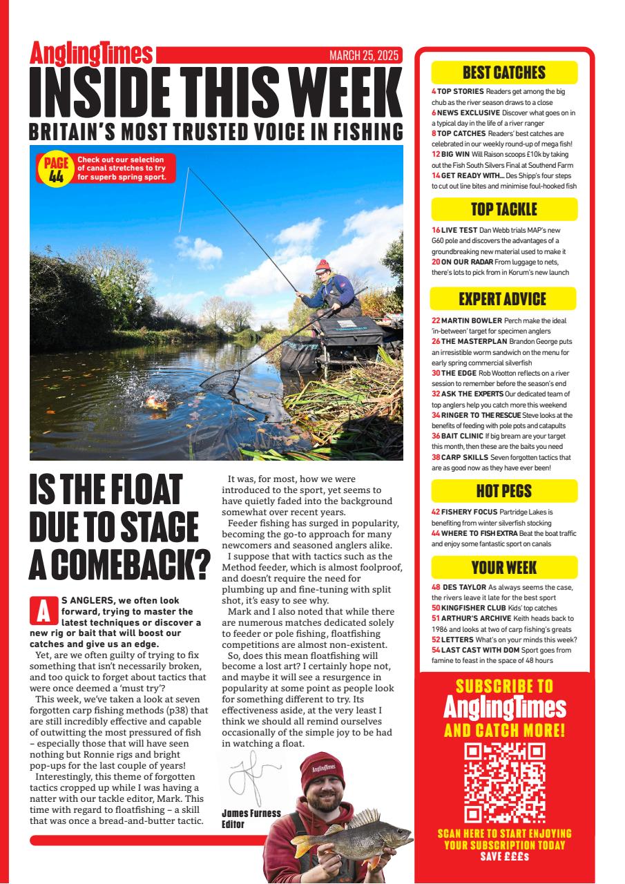 Angling Times Preview Pages