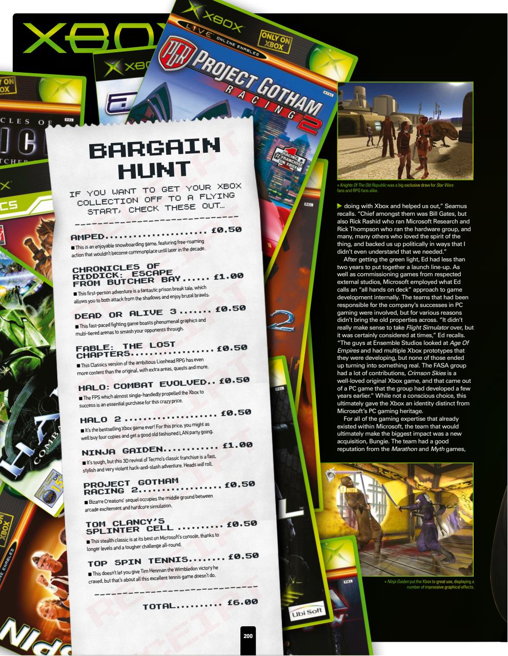 Gaming Bookazine Preview Pages