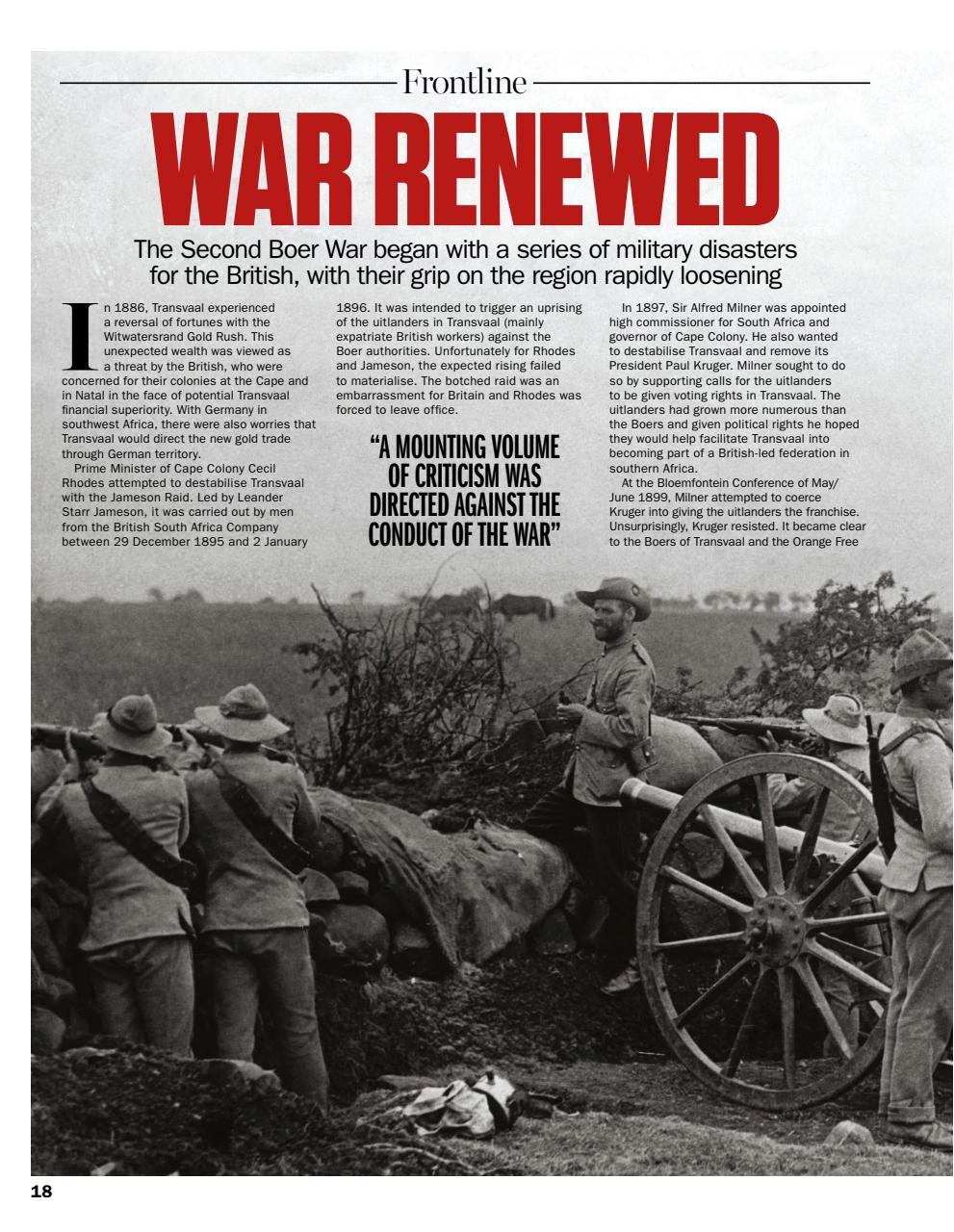 History of War Preview Pages