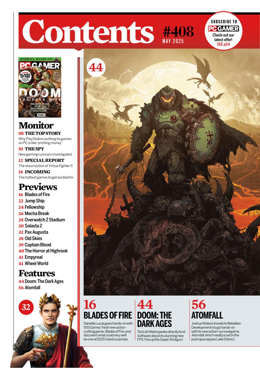 PC Gamer (UK Edition) Preview Pages