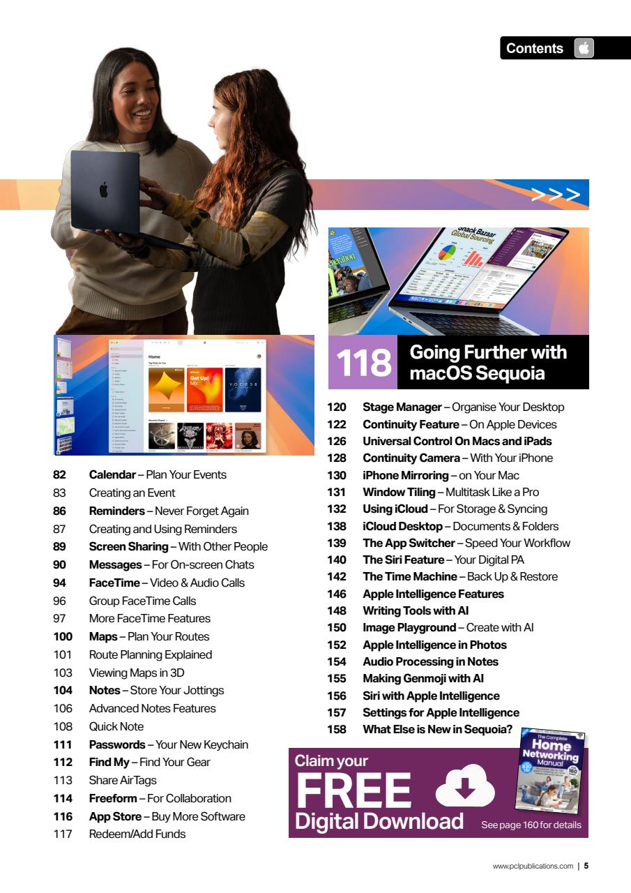 Mac + MacBook User Preview Pages