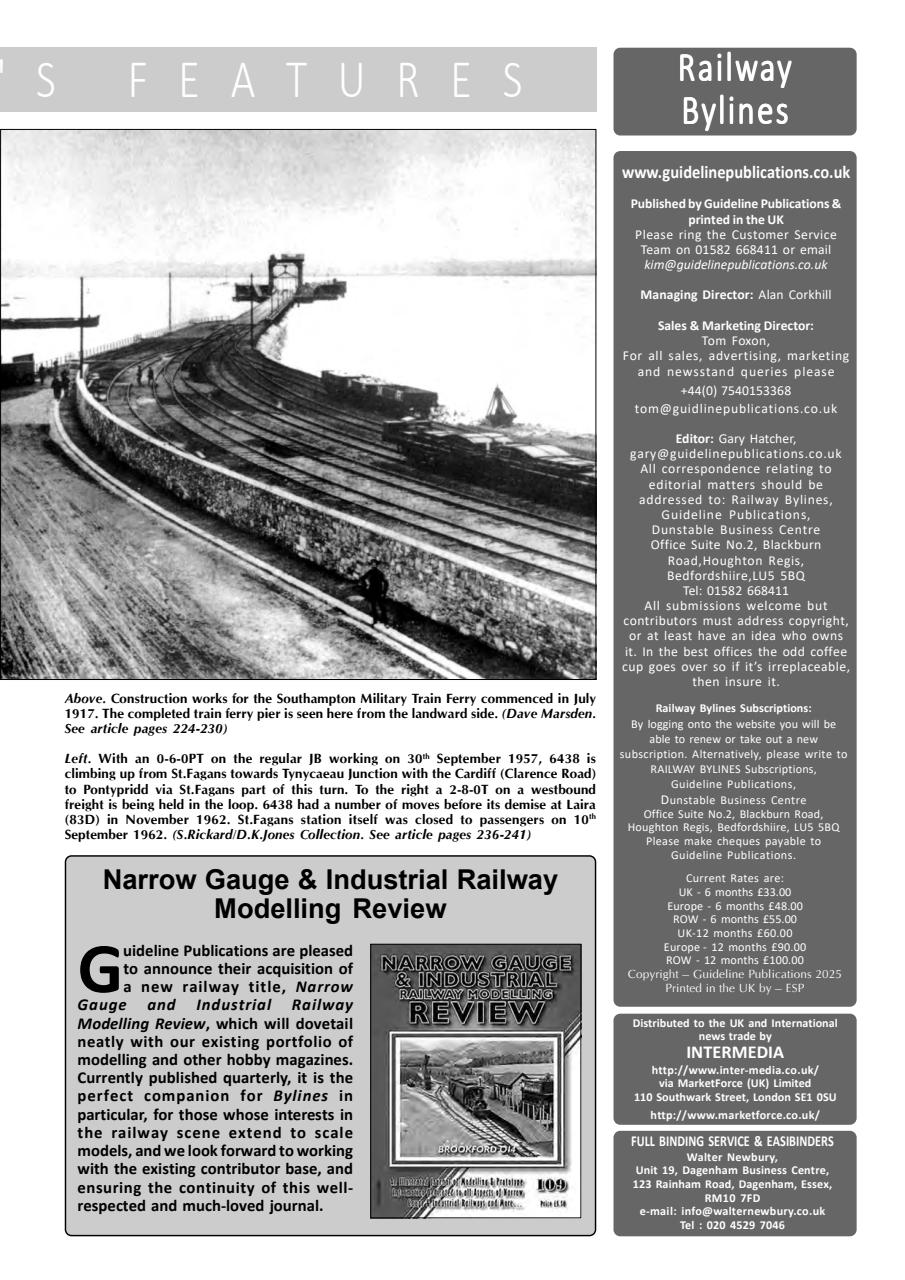 Railway Bylines Preview Pages