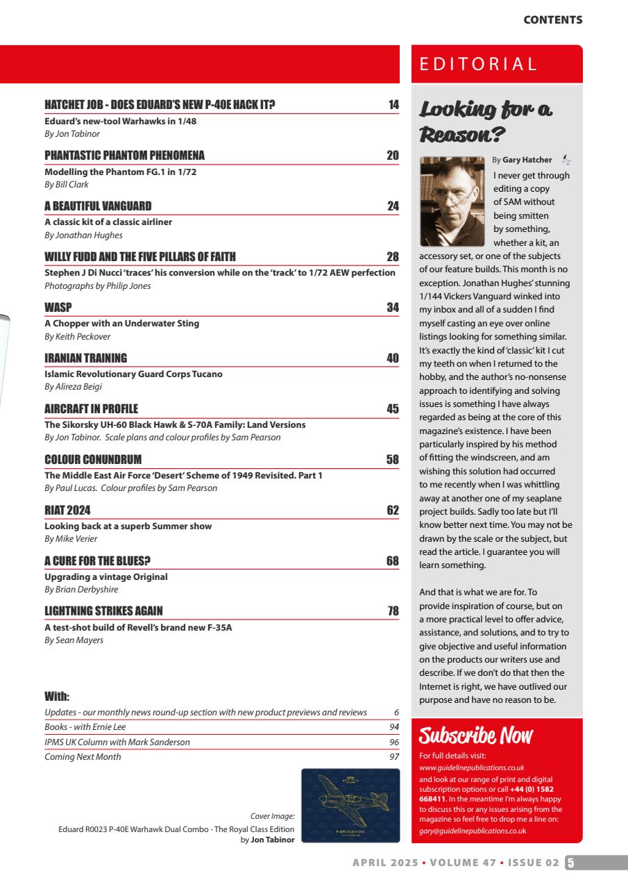 Scale Aircraft Modelling Preview Pages