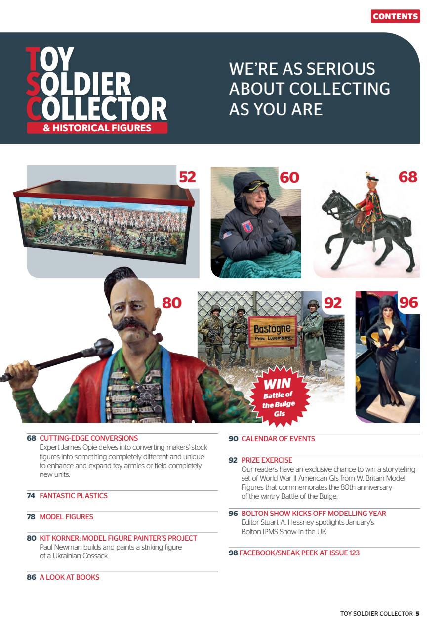 Toy Soldier Collector and Historical Figures Preview Pages