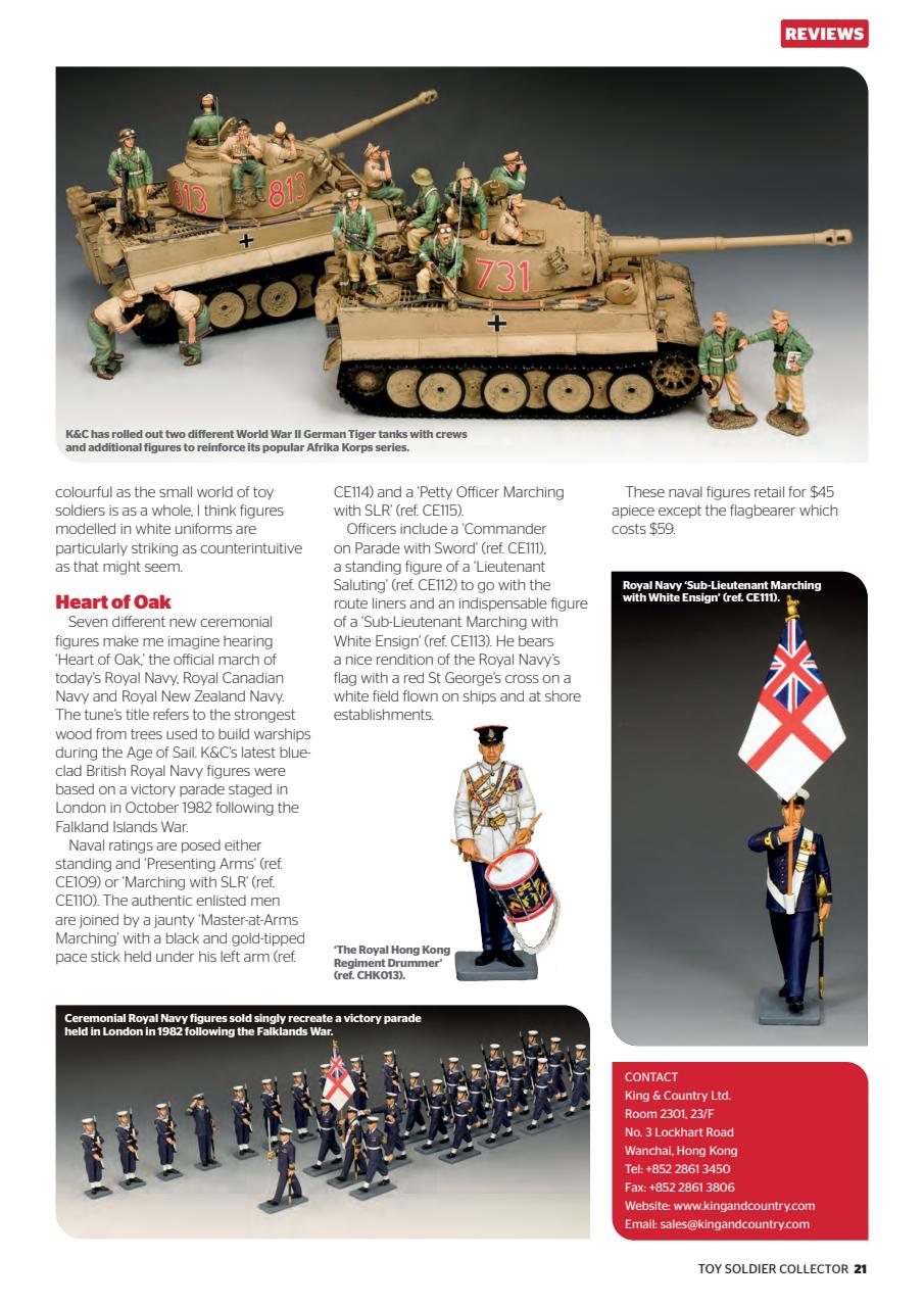 Toy Soldier Collector and Historical Figures Preview Pages