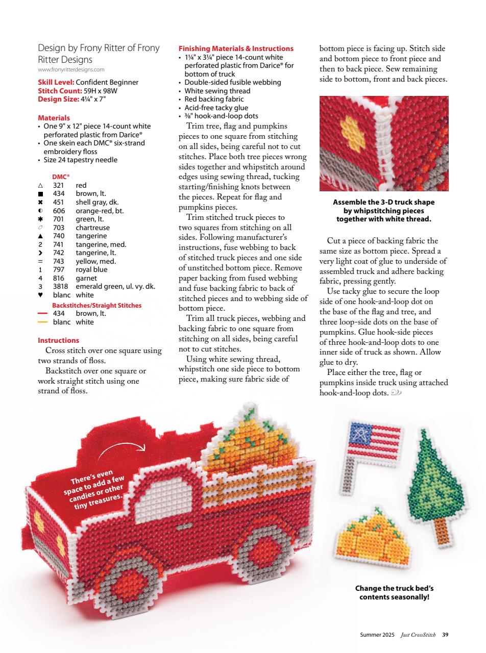 Just CrossStitch Preview Pages