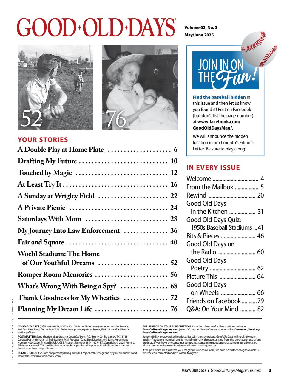 Good Old Days Preview Pages