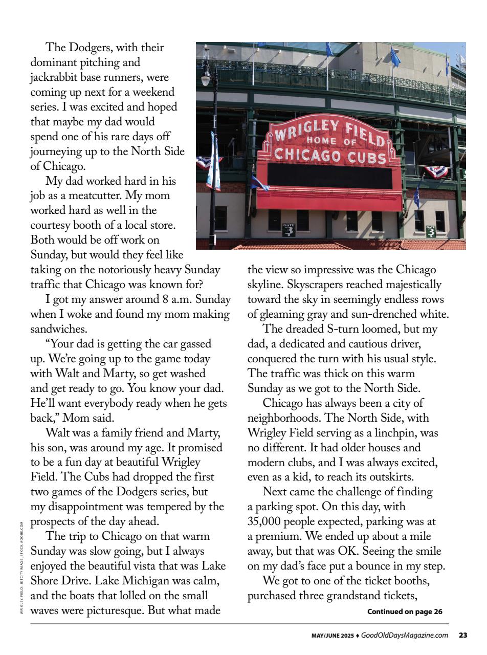 Good Old Days Preview Pages