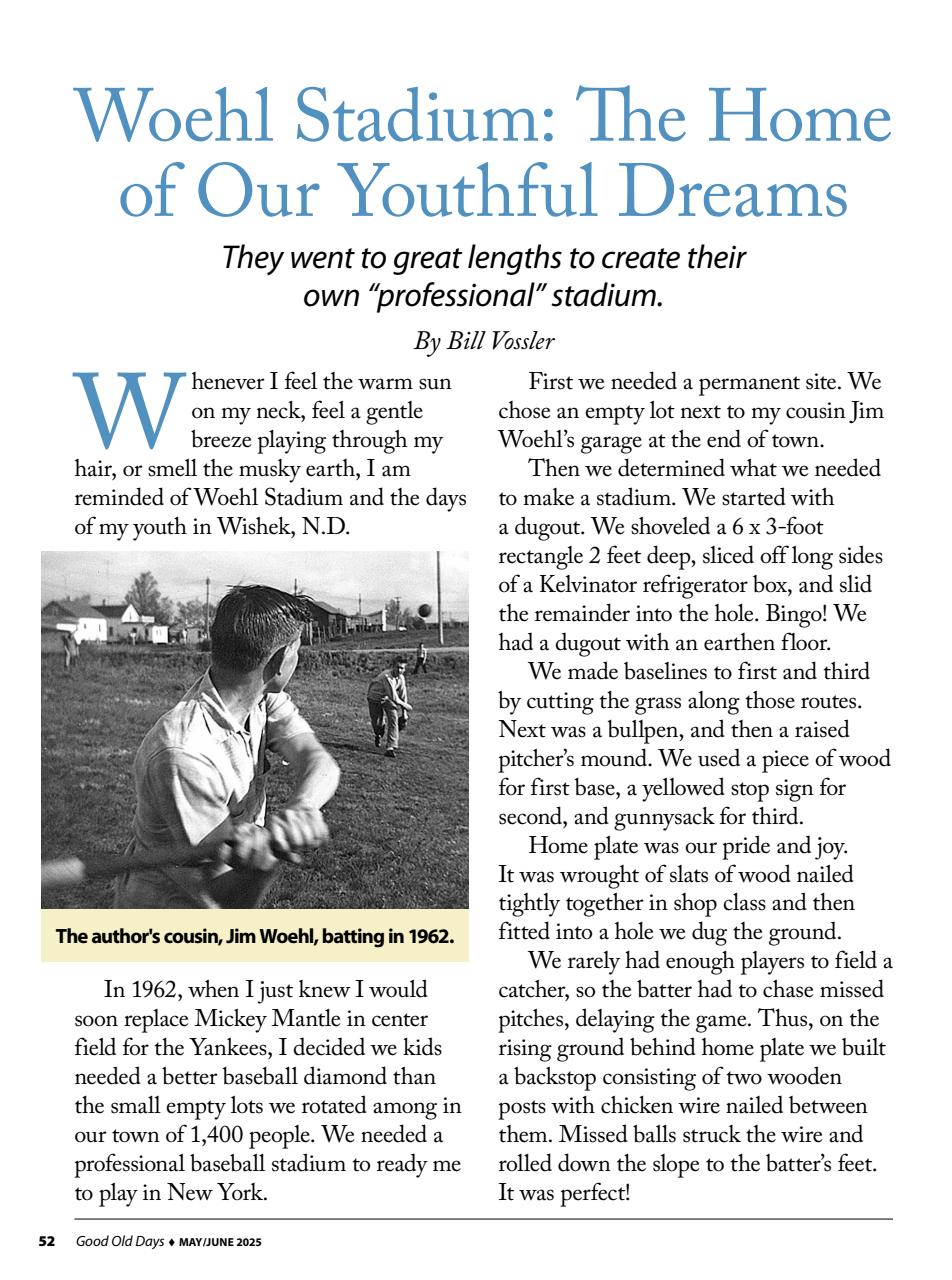 Good Old Days Preview Pages