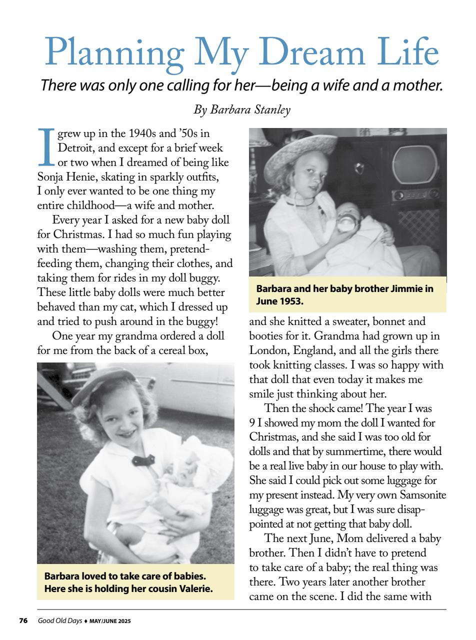 Good Old Days Preview Pages