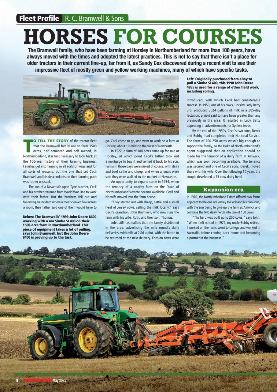 Classic Tractor Preview Pages