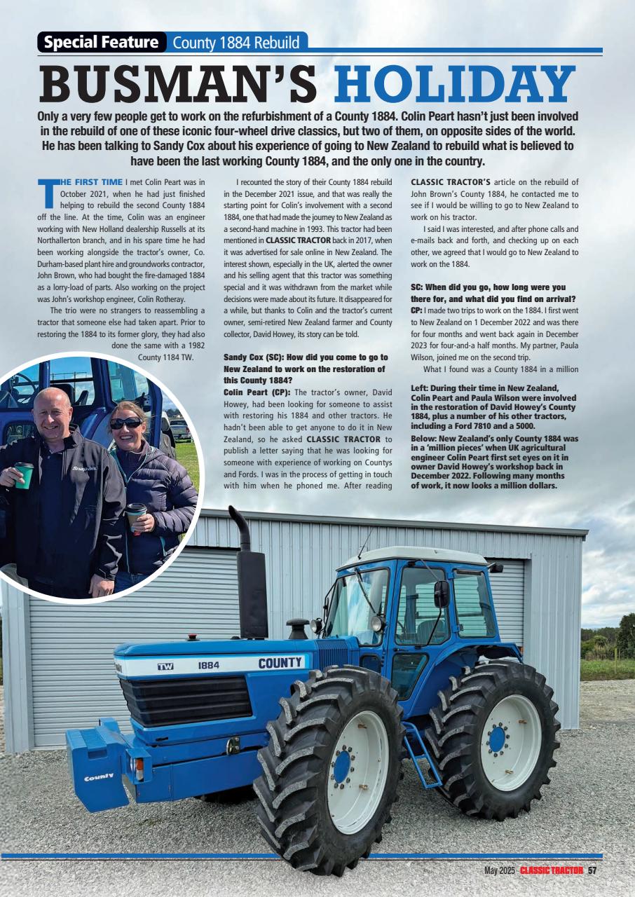 Classic Tractor Preview Pages