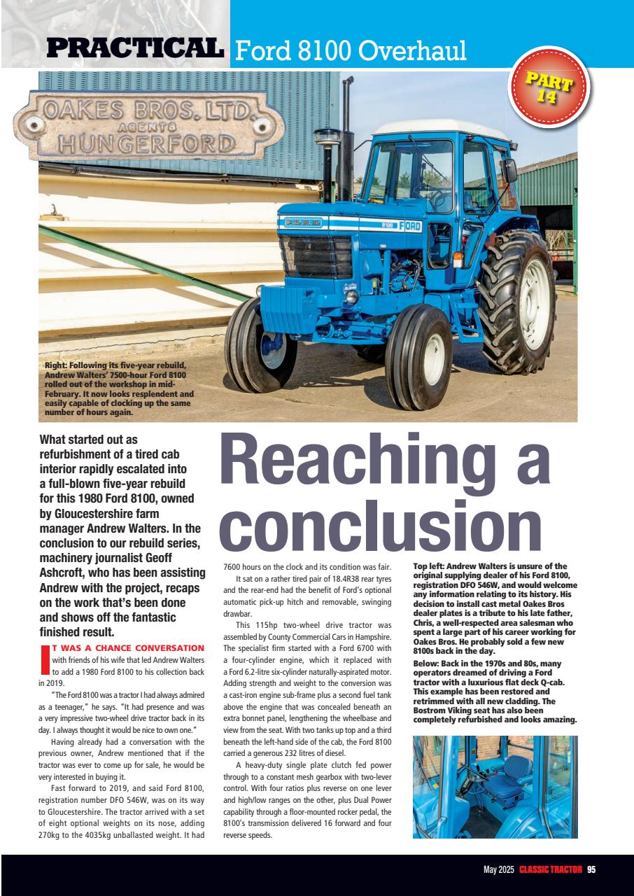 Classic Tractor Preview Pages