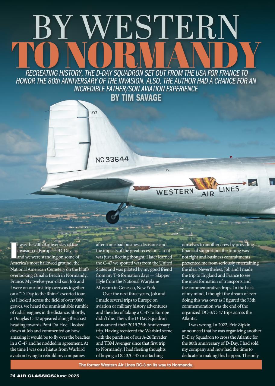 Air Classics - Where History Flies Preview Pages