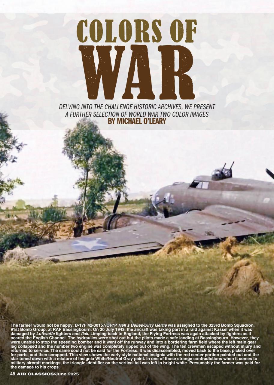 Air Classics - Where History Flies Preview Pages