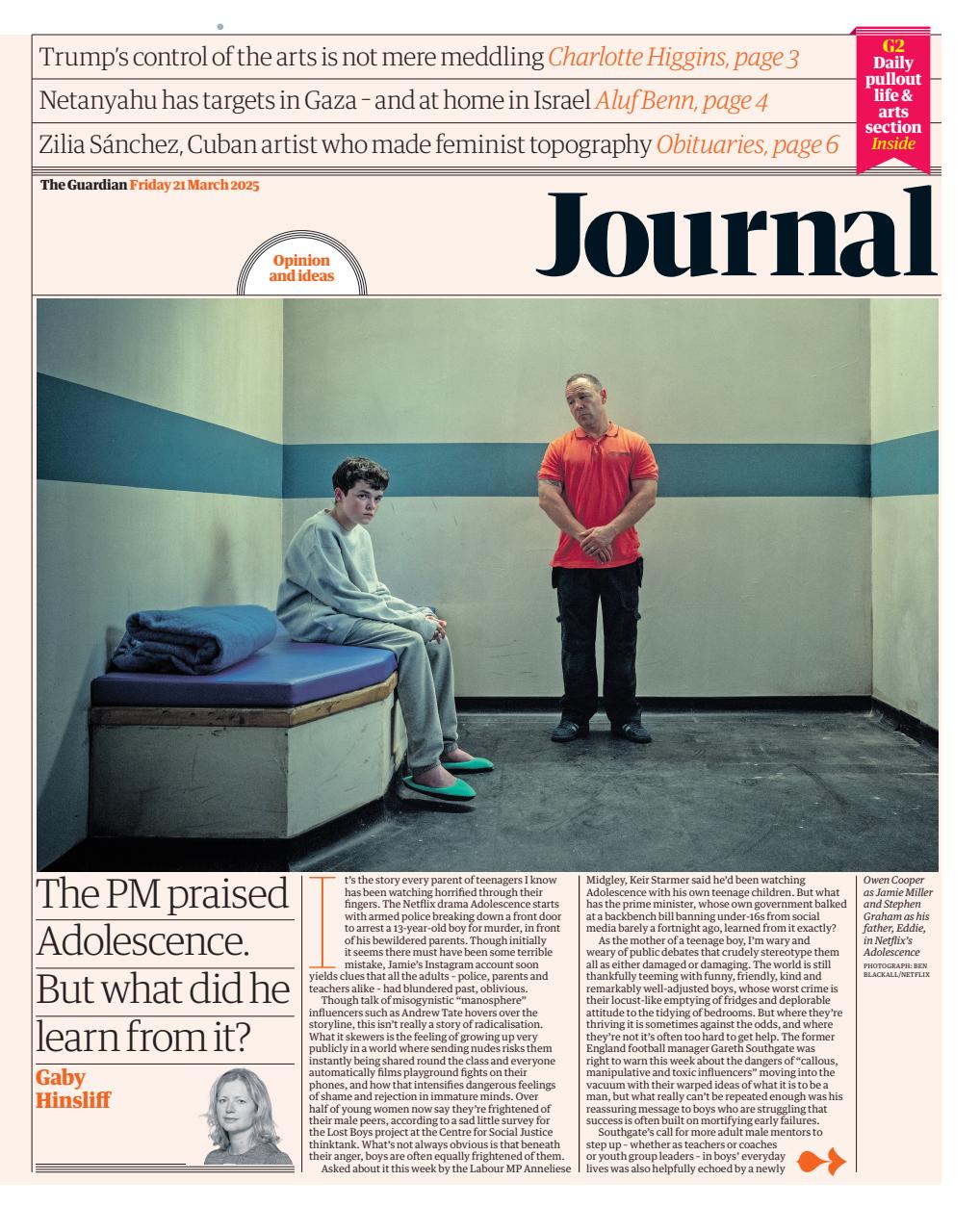 The Guardian Newspaper Preview Pages