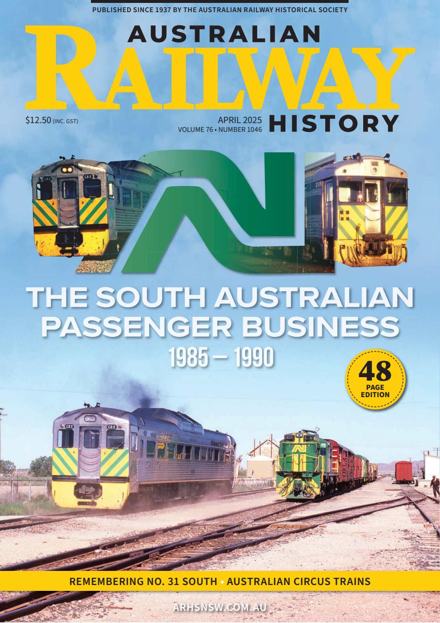 Australian Railway History Preview Pages