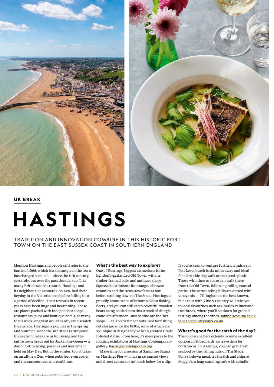 National Geographic Traveller UK Preview Pages