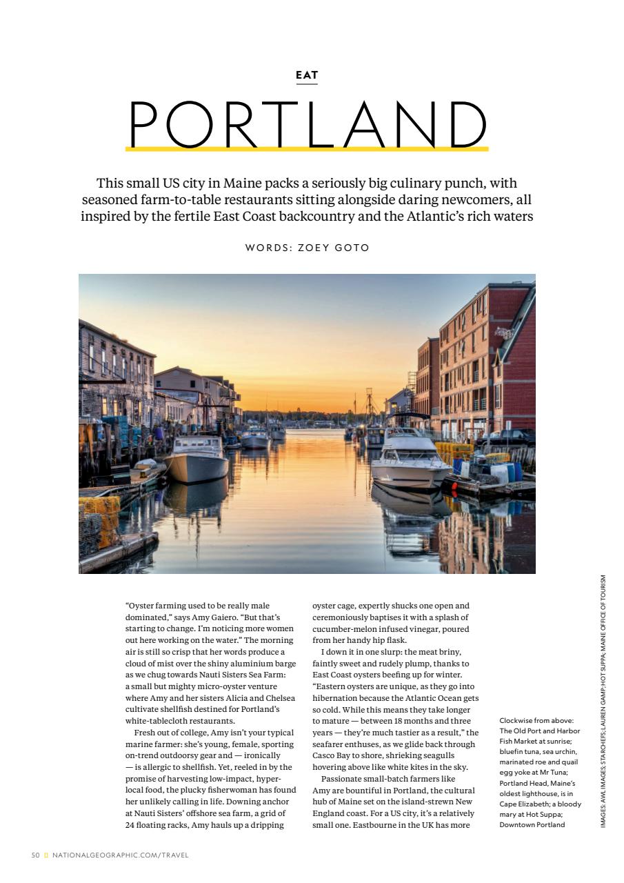 National Geographic Traveller UK Preview Pages