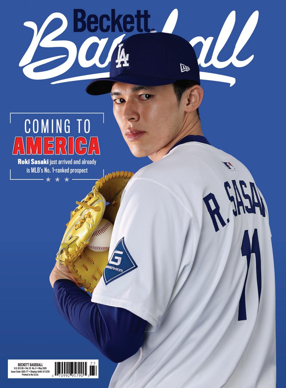 Beckett Baseball Magazine Preview Pages