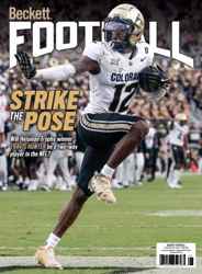 Beckett Football Magazine Complete Your Collection Cover 1