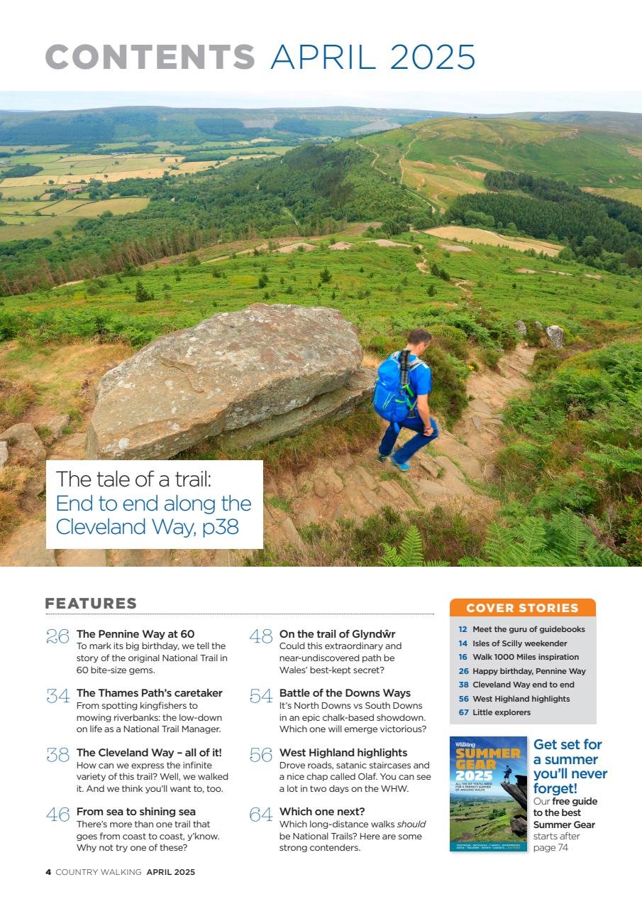 Country Walking Preview Pages