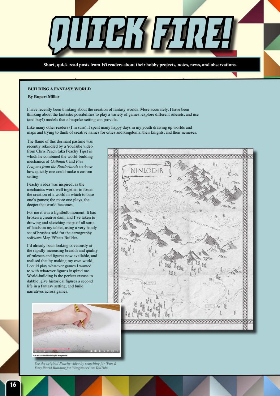 Wargames Illustrated Preview Pages