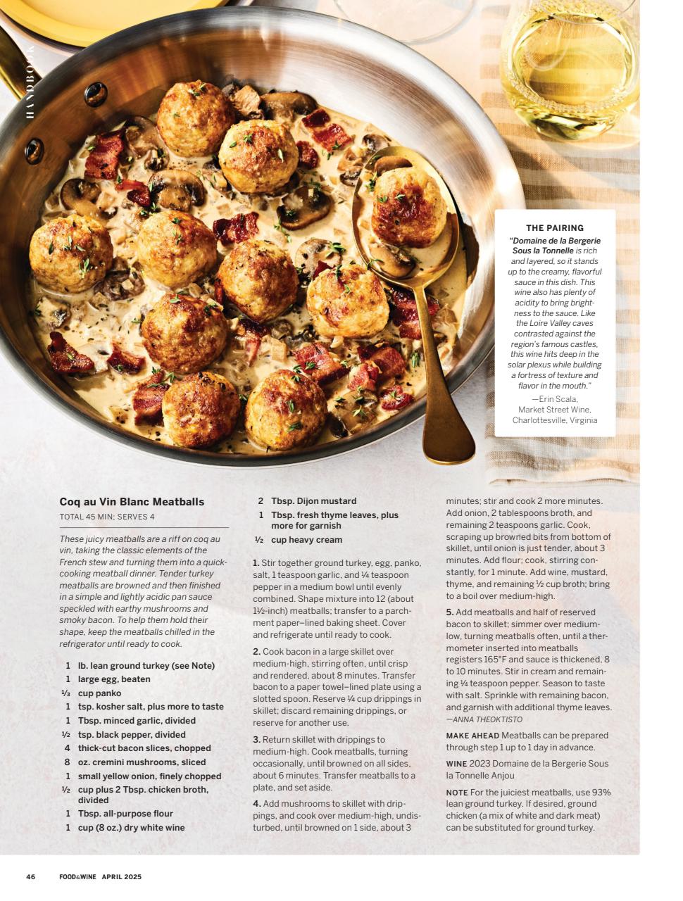 Food & Wine Preview Pages