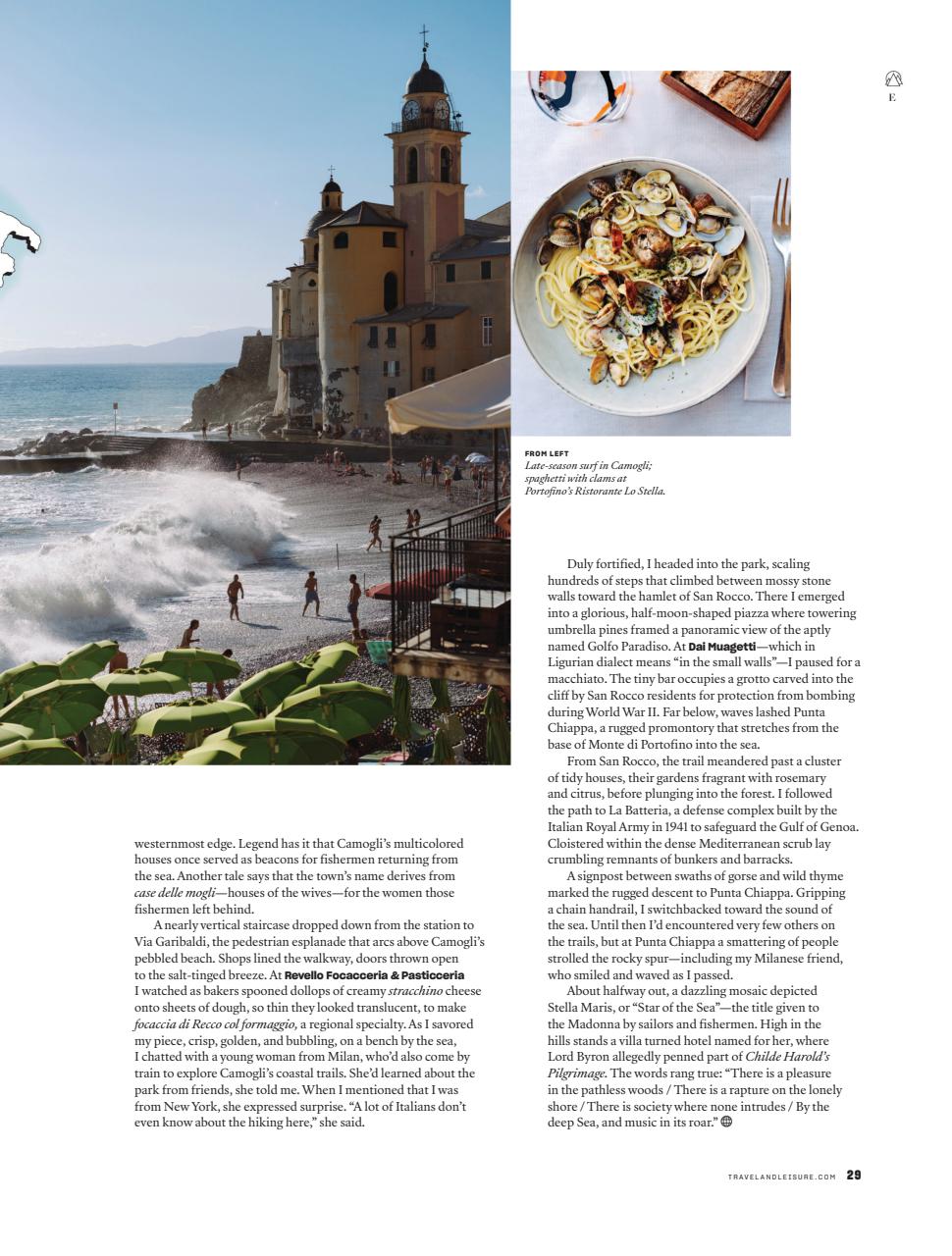 Travel + Leisure Preview Pages