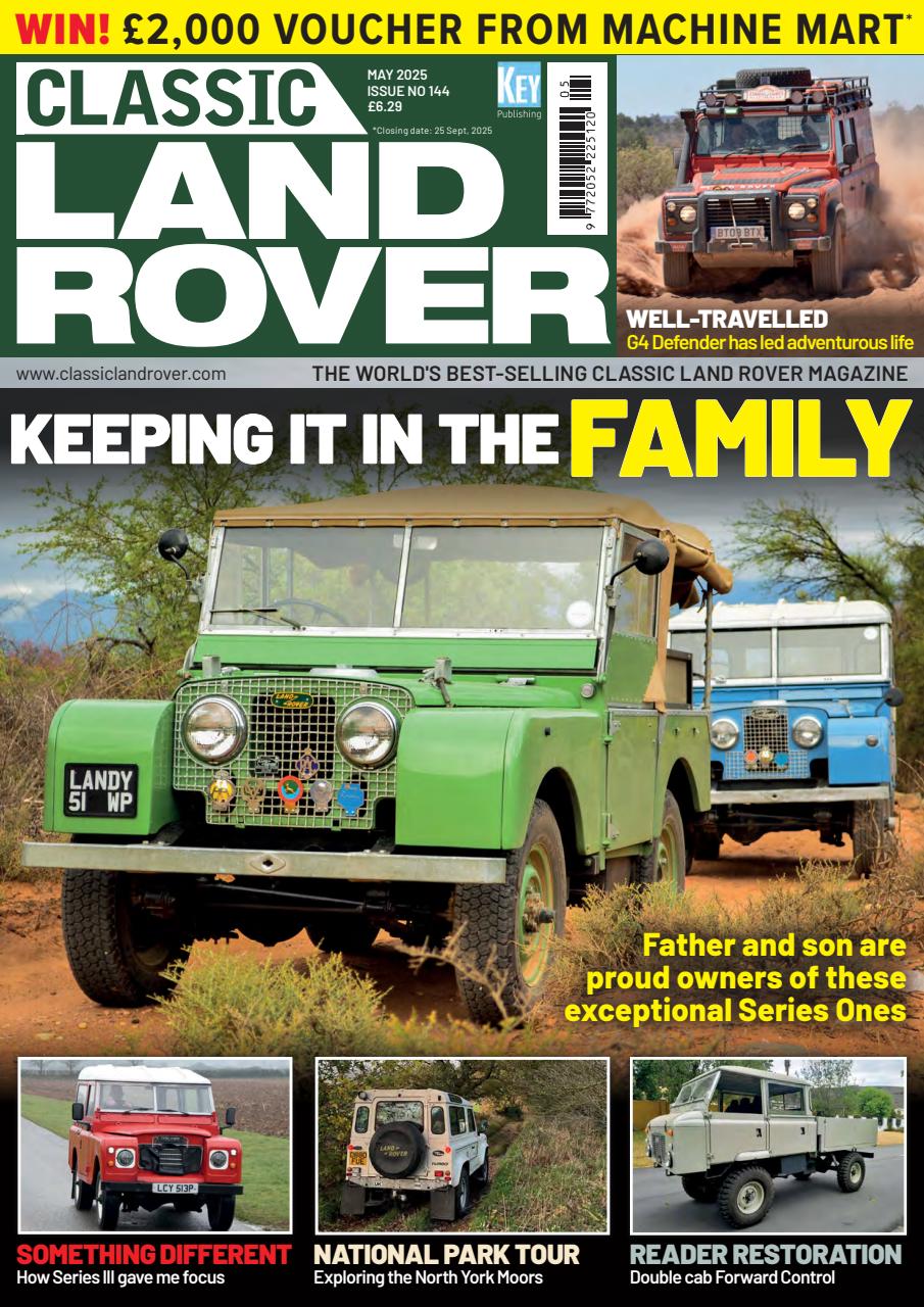 Classic Land Rover Magazine Preview Pages
