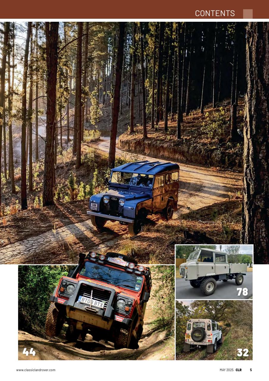 Classic Land Rover Magazine Preview Pages