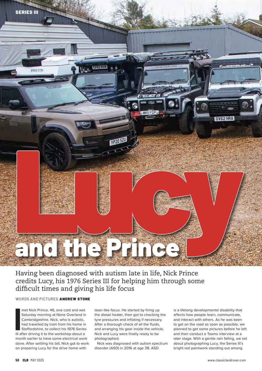 Classic Land Rover Magazine Preview Pages