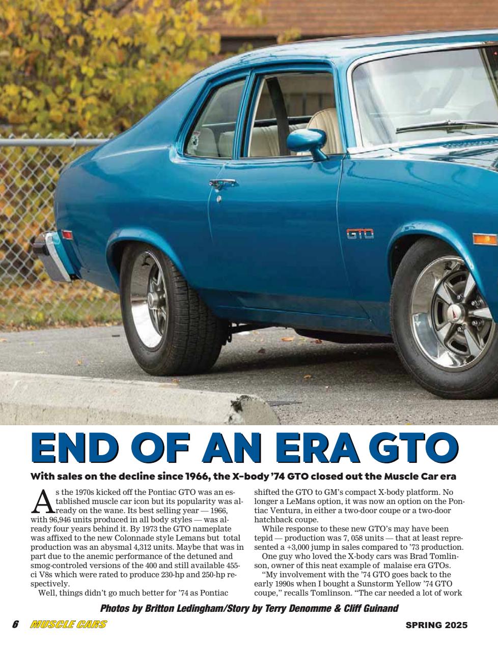 Muscle Cars Preview Pages