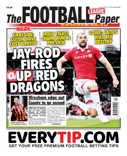 The Football League Paper issue 