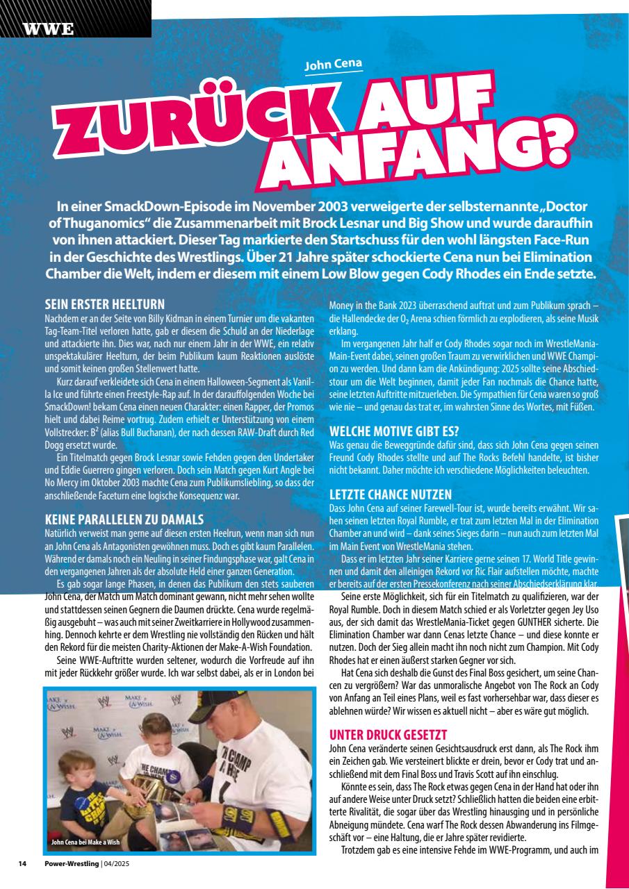 Power-Wrestling Preview Pages