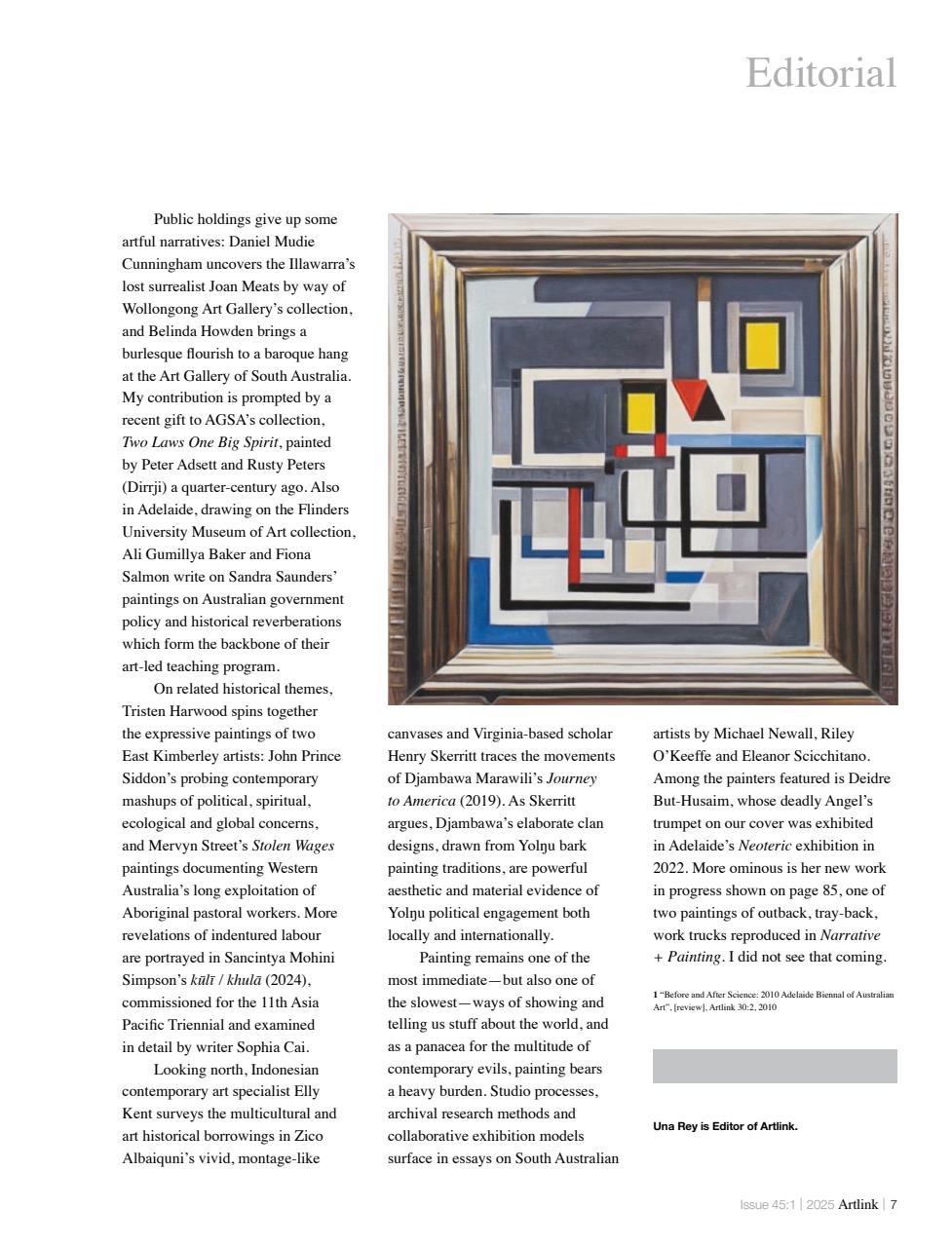 Artlink Magazine Preview Pages