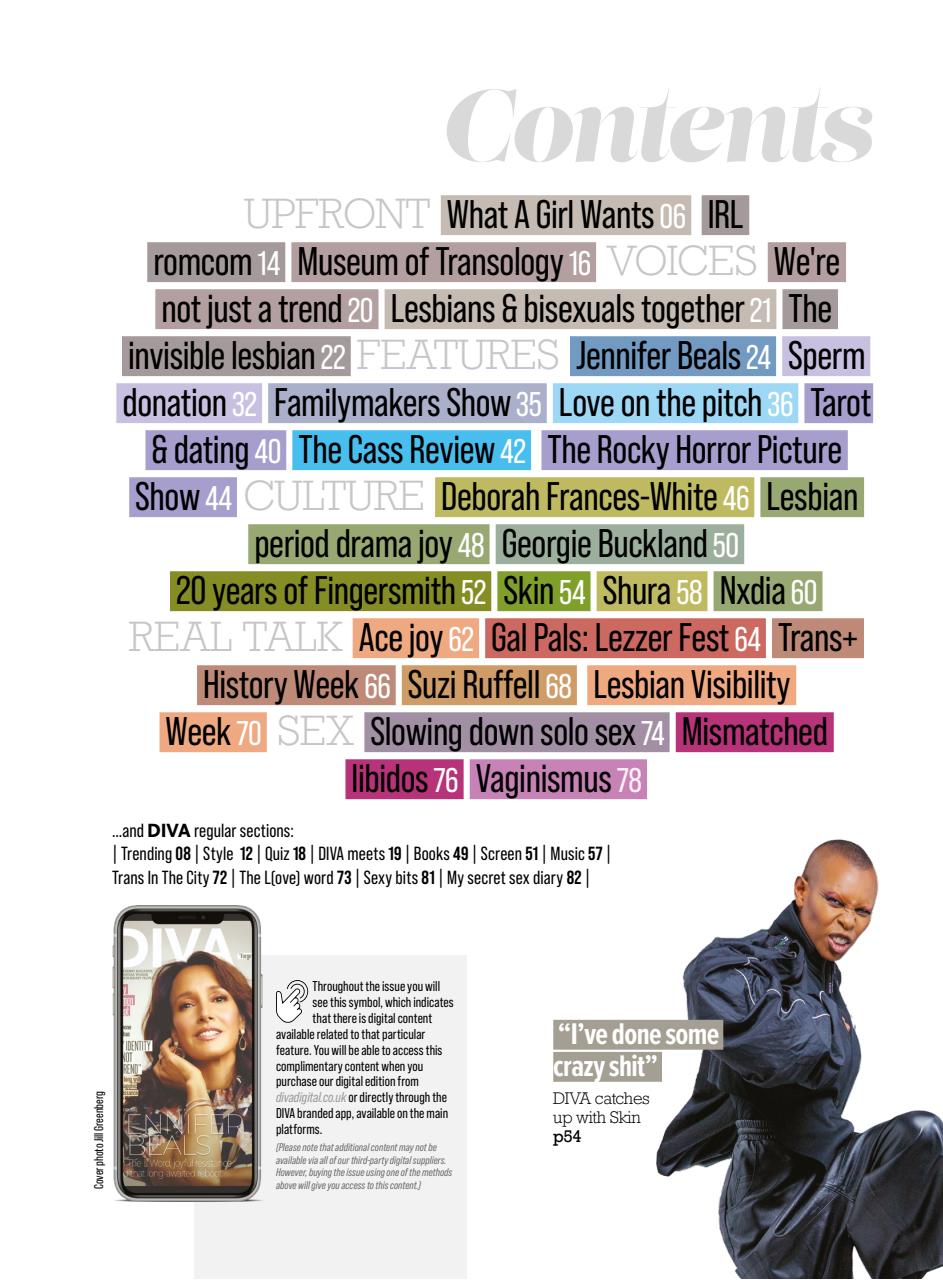 DIVA Magazine Preview Pages