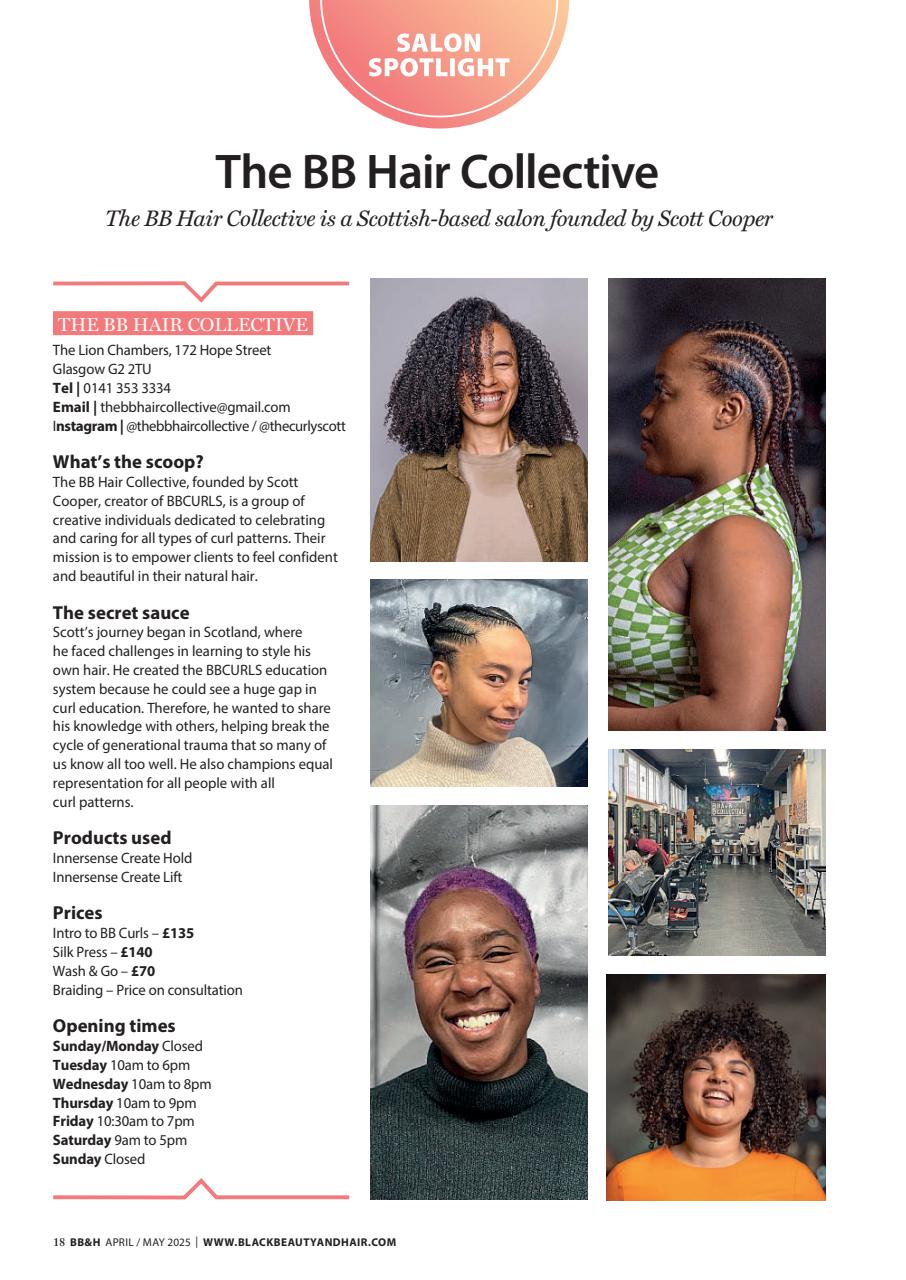 Black Beauty & Hair – the UK's No. 1 Black magazine Preview Pages