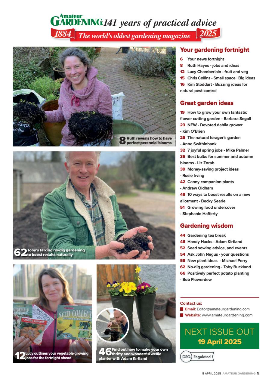 Amateur Gardening Preview Pages