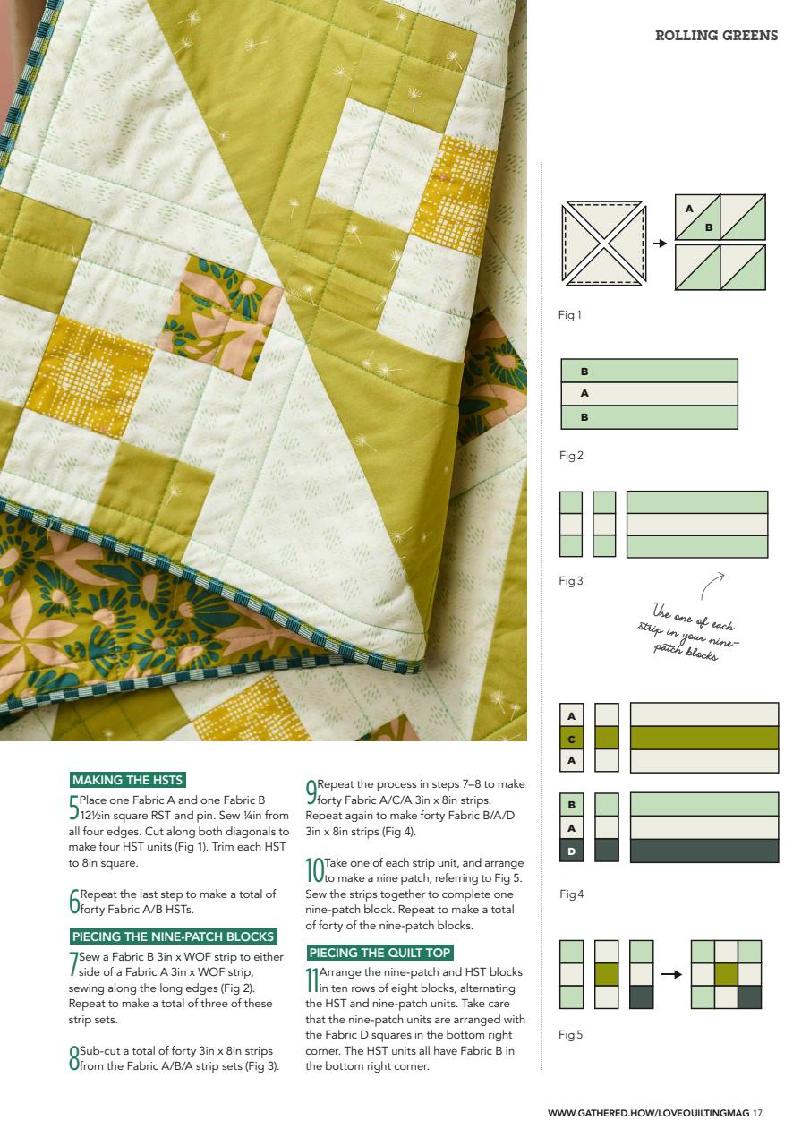 Love Patchwork & Quilting Preview Pages