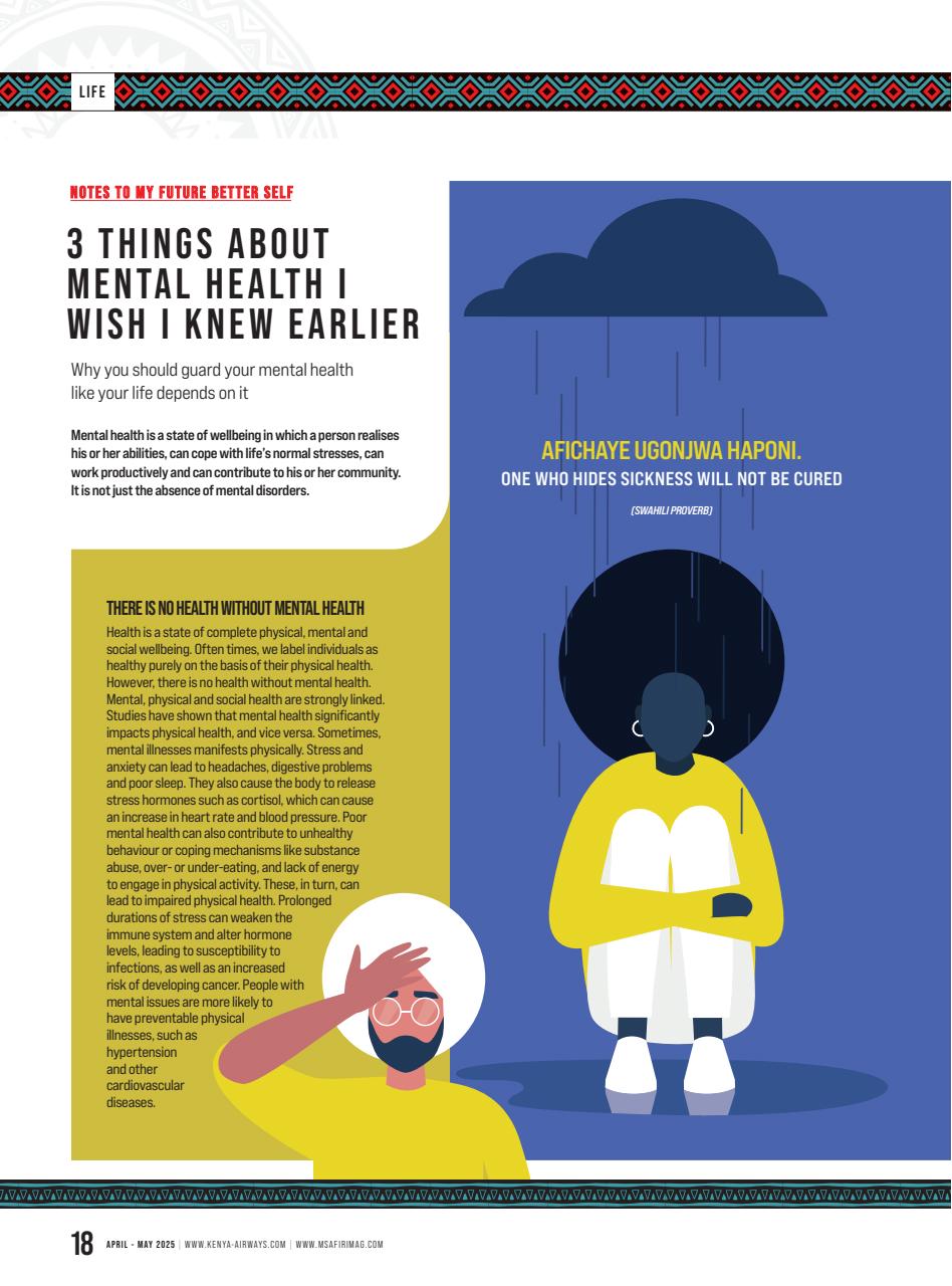 MSAFIRI – Kenya Airways Inflight Preview Pages