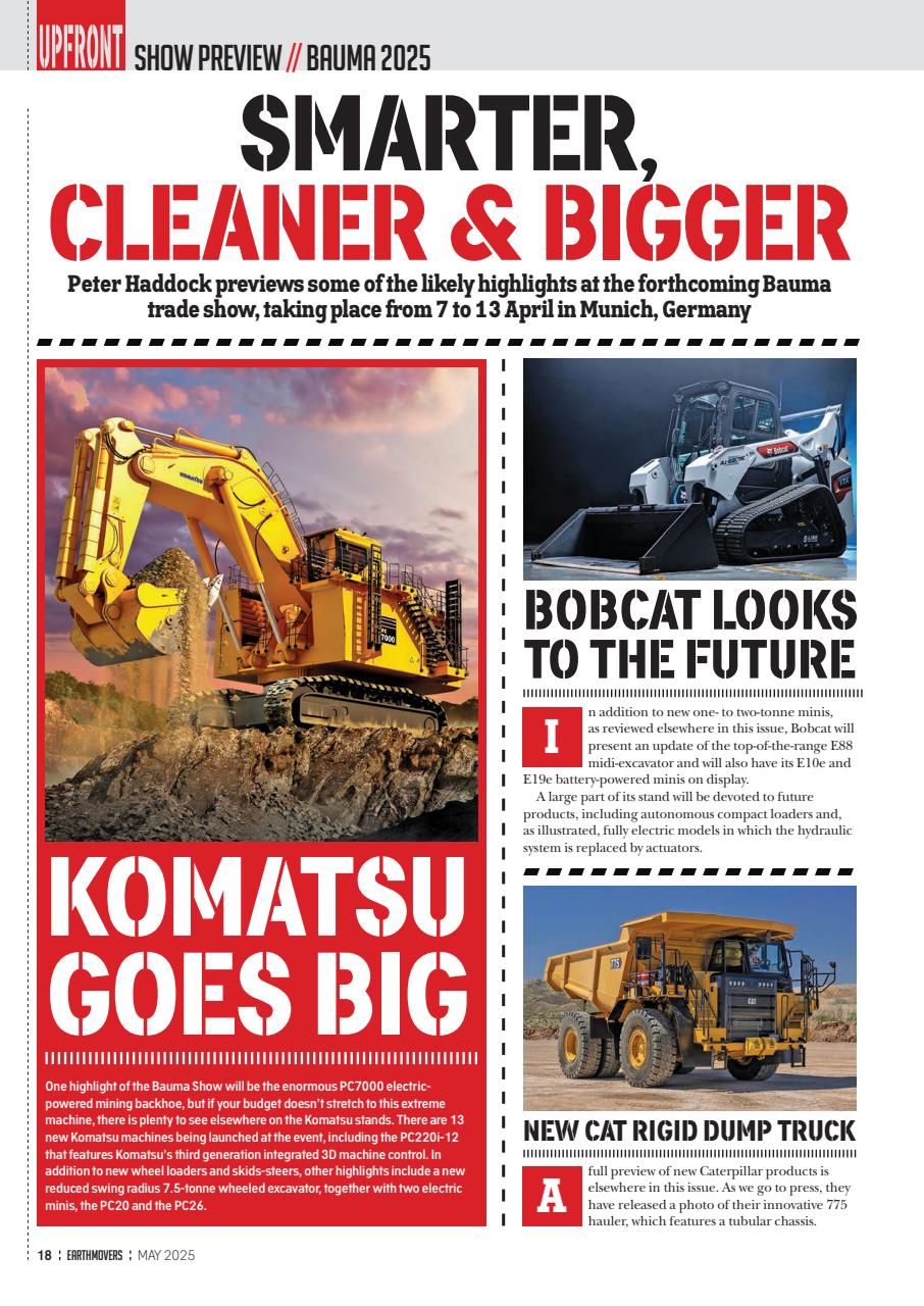 Earthmovers Preview Pages