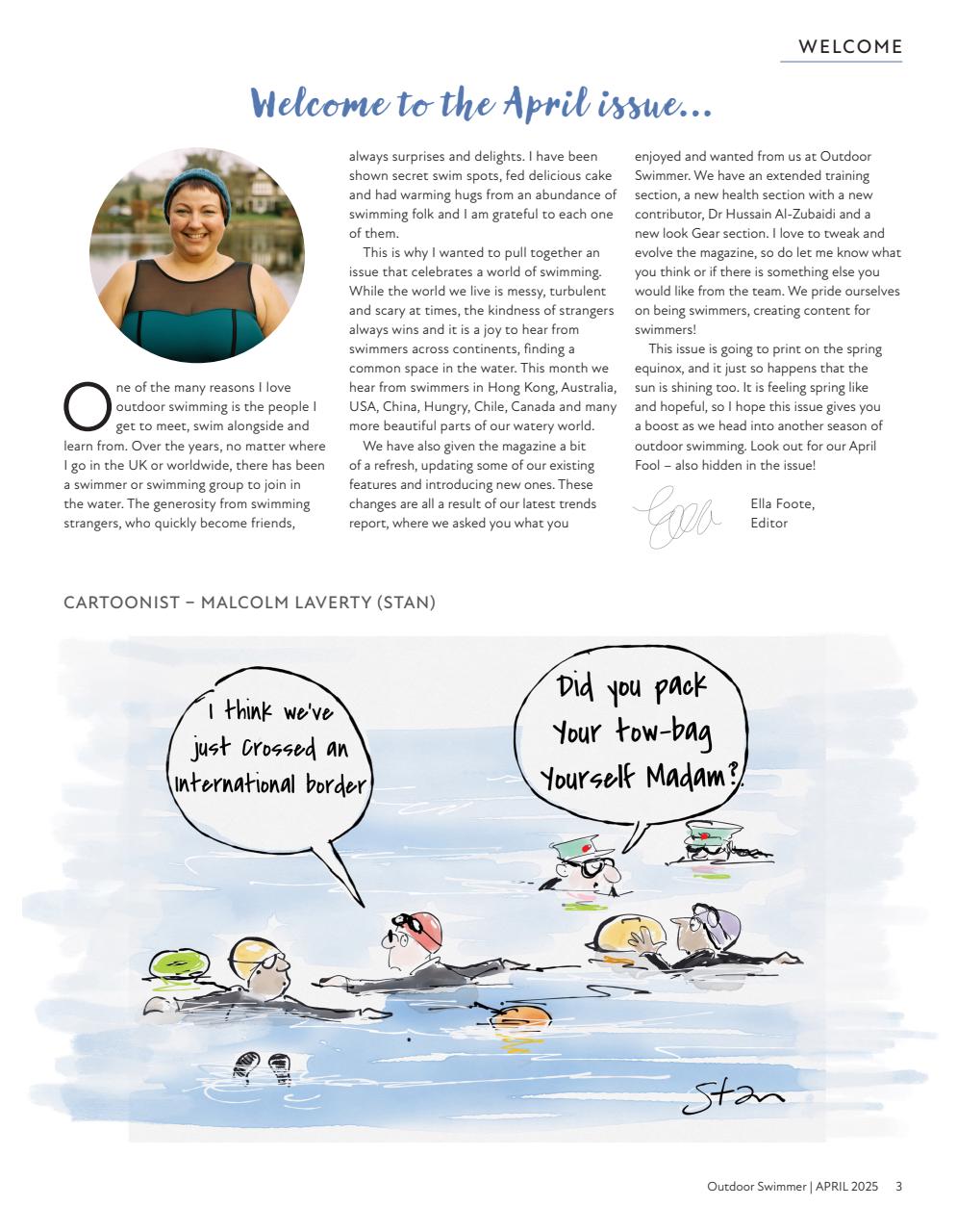 Outdoor Swimmer Preview Pages