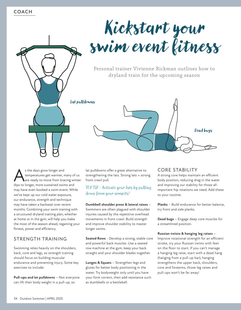 Outdoor Swimmer Preview Pages