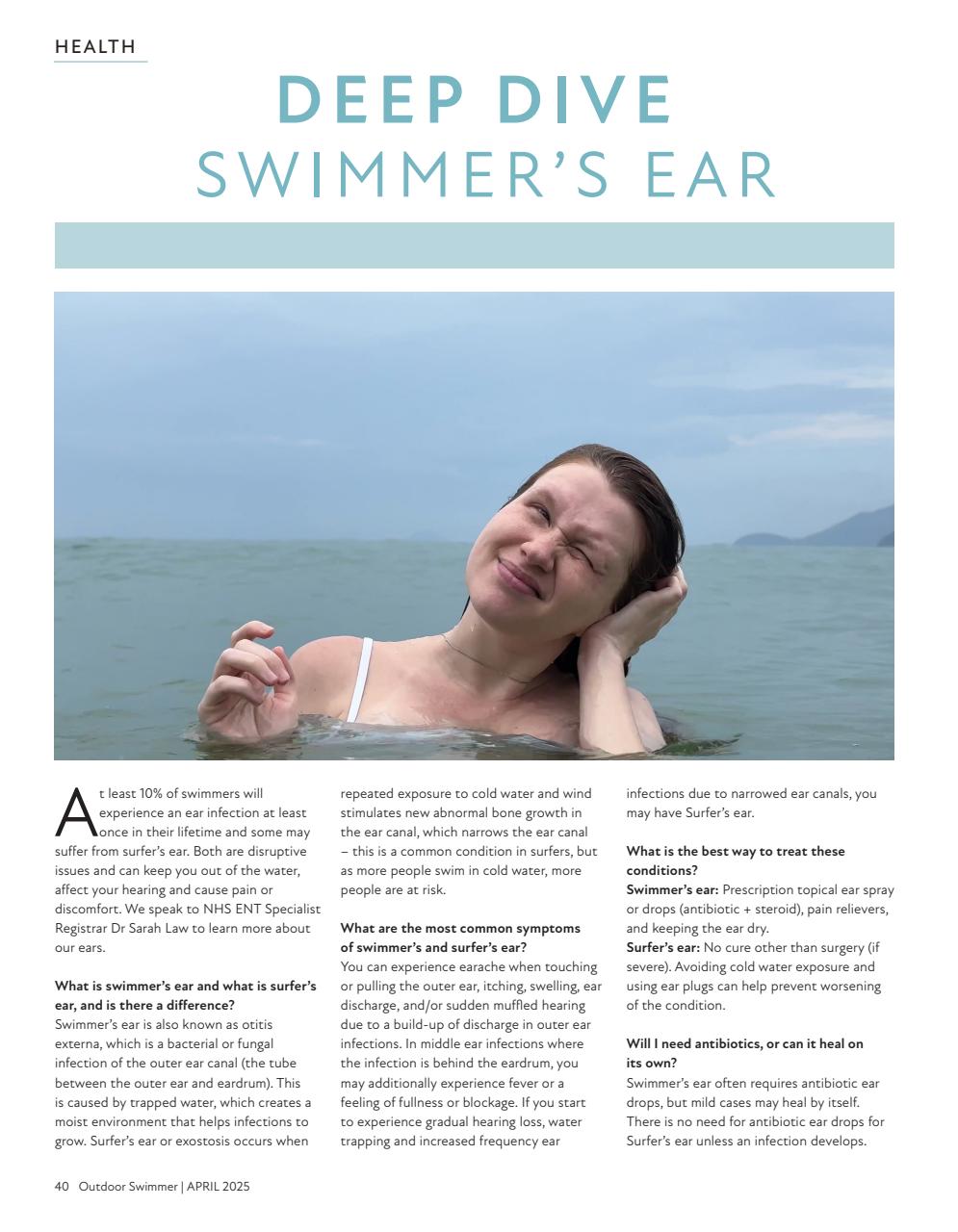 Outdoor Swimmer Preview Pages